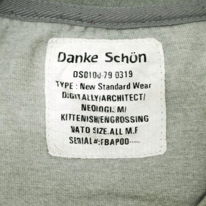 Danke Schon ピグメント L/S Tシャツ コットン 長袖 Tシャツ