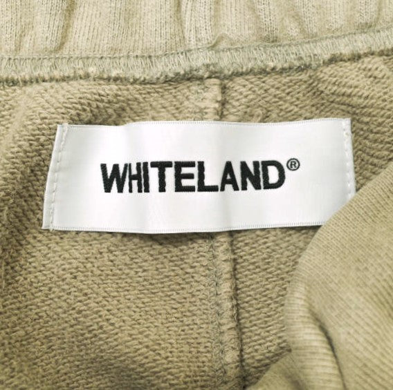 WHITELAND 21SS ロゴ プリント コットン パンツ