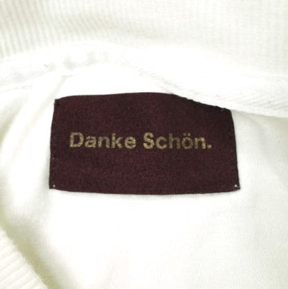 Danke Schon レイヤード ロング スリーブ Tシャツ コットン トップ