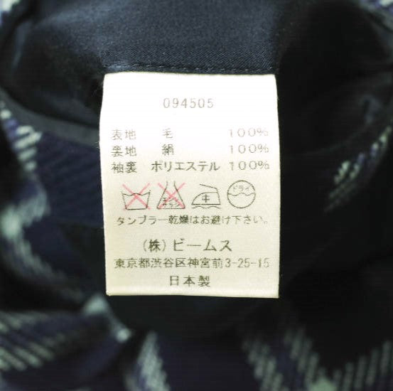インターナショナルギャラリービームス COLOR CHECK ウールジャケット