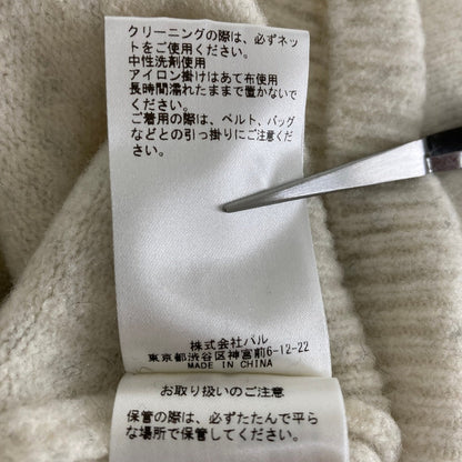 シーナリー フォックスウールブレンドニットセーター