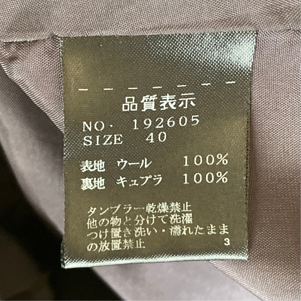 ストラスブルゴ ウールスラックス