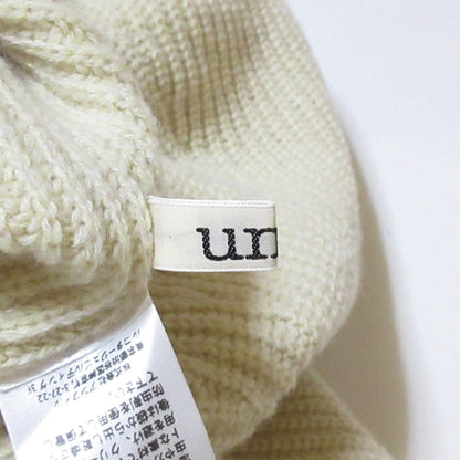 アンフィル SUPERFINE LAMBS CHENILLE リブハイネックニット