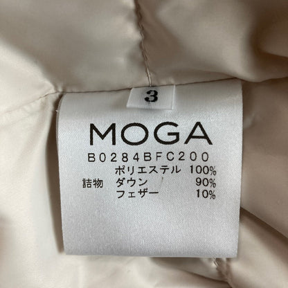 モガ フーデッドダウンコート