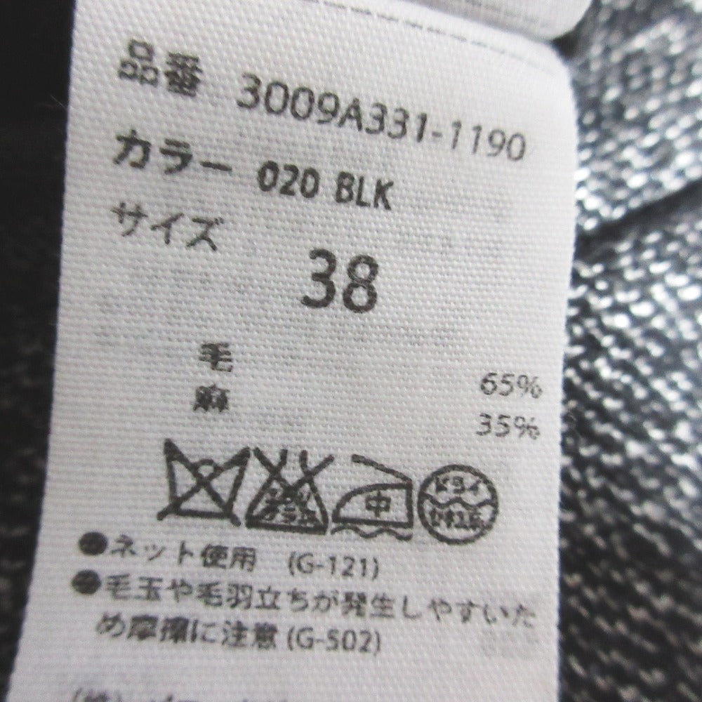 エンフォルド ウールブレンドワイドパンツ