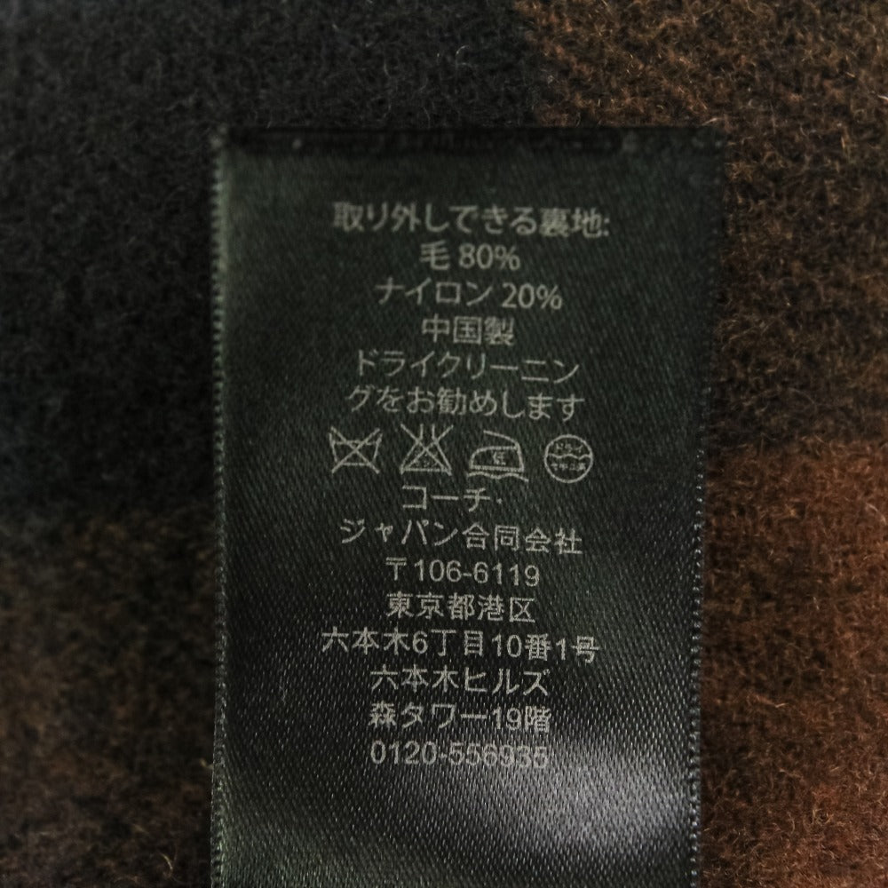 コーチ ウールライナー トレンチコート