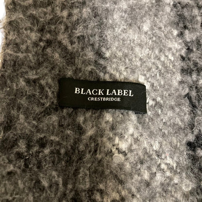 ブラックレーベルクレストブリッジ ビッグチェック フリンジストール