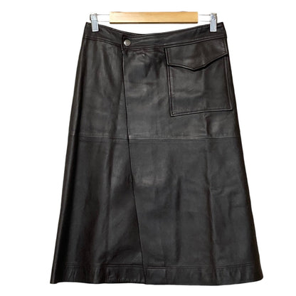 セオリーリュクス SOFTHAND LEATHER ラムレザースカート