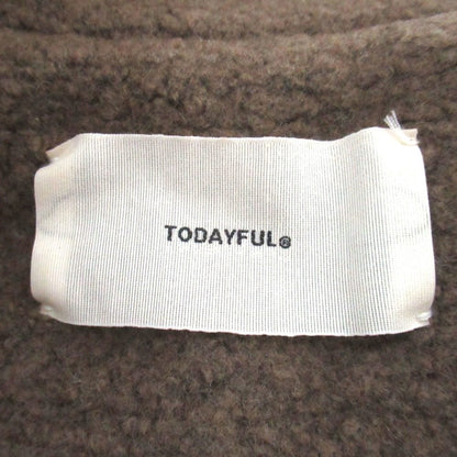 トゥデイフル Standcollar Boucleジャケット