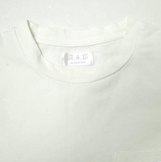 A4A シルケット ポケット Tシャツ コットン トップス
