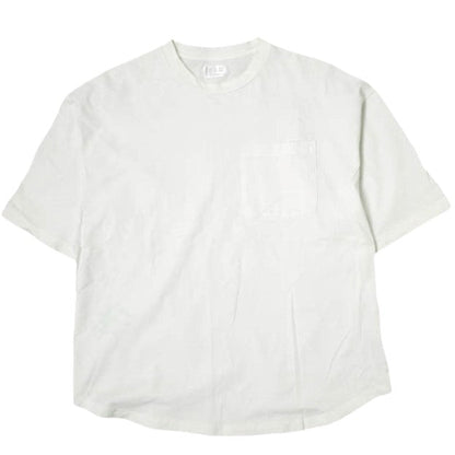 A4A シルケット ポケット Tシャツ コットン トップス