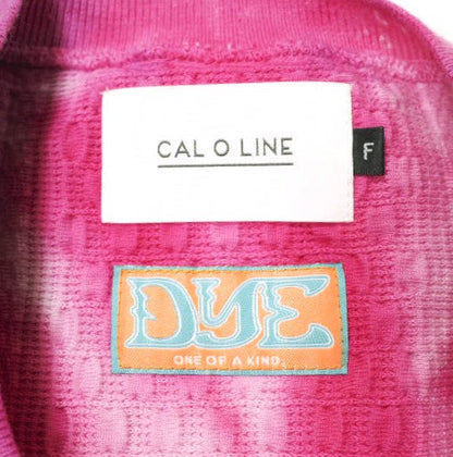 CAL O LINE × Ray BEAMS タイダイ クルーネック Tシャツ