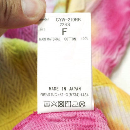 CAL O LINE × Ray BEAMS タイダイ クルーネック Tシャツ