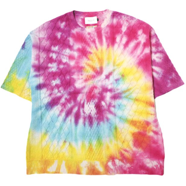 CAL O LINE × Ray BEAMS タイダイ クルーネック Tシャツ