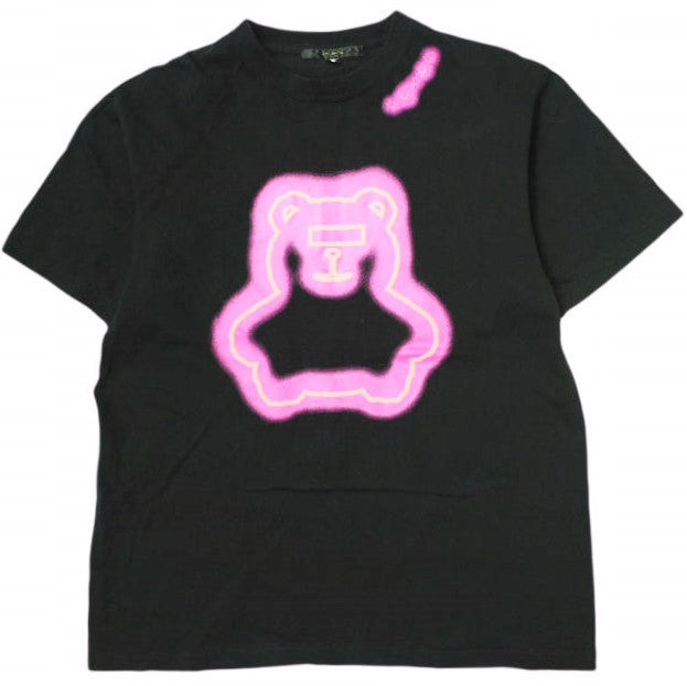 STUD MUFFIN ネオン ベア コットン Tシャツ
