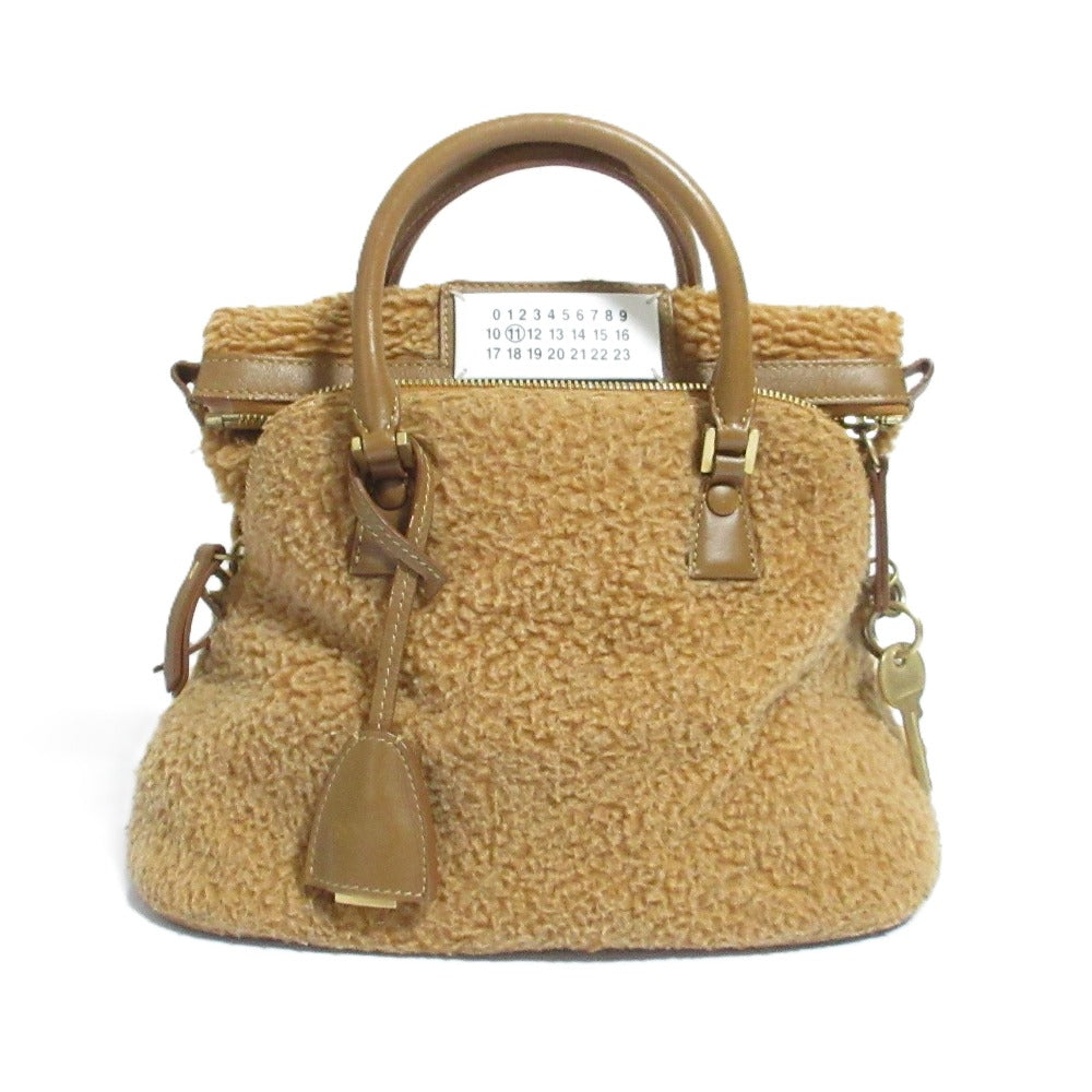 メゾンマルジェラ 5AC シアリング2wayバッグ