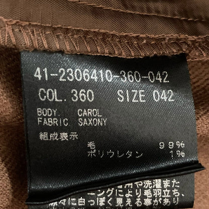 セオリーリュクス SAXONY ウールパンツ