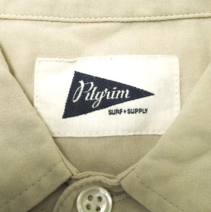 Pilgrim Surf+Supply Celeste シアー ブラウス コットン シャツ