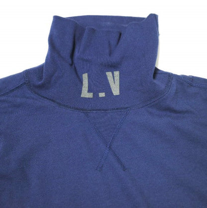 ESSAY LV ハイ ネック L/S Tシャツ コットン 長袖 Tシャツ