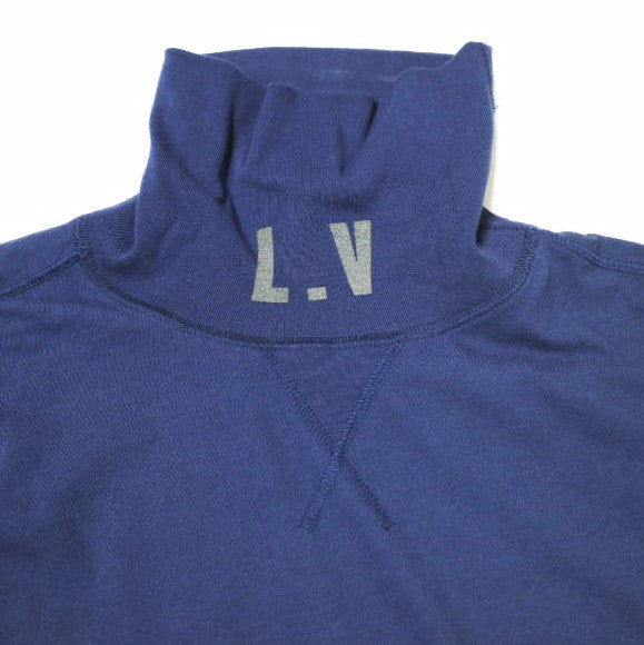 ESSAY LV ハイ ネック L/S Tシャツ コットン 長袖 Tシャツ