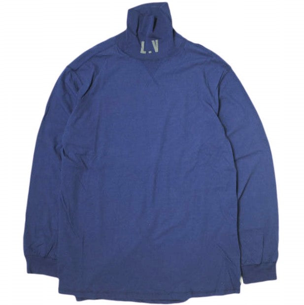 ESSAY LV ハイ ネック L/S Tシャツ コットン 長袖 Tシャツ