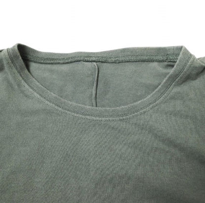 wjk ストレッチ コットン クルー ネック Tシャツ