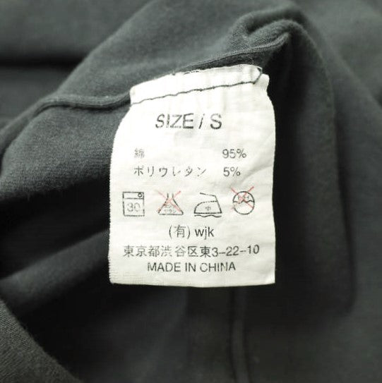 wjk ストレッチ コットン クルー ネック Tシャツ