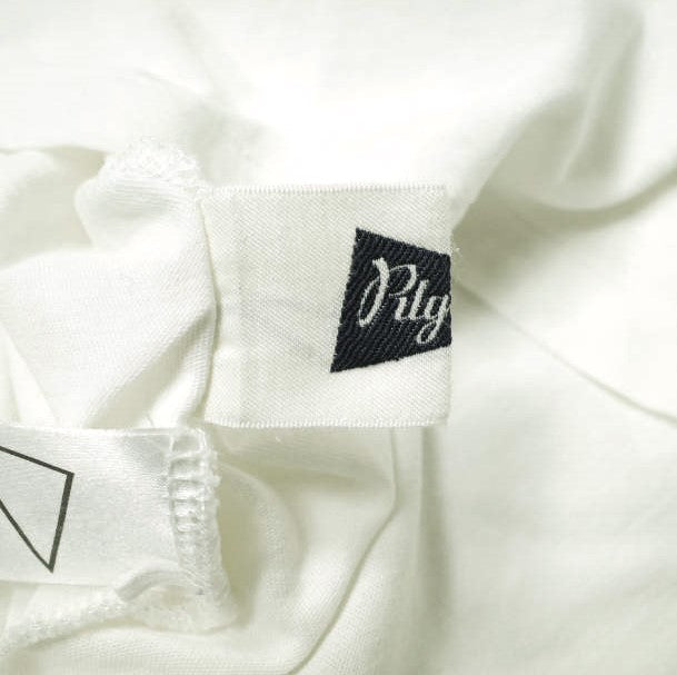 Pilgrim Surf+Supply オーバーサイズ クルーネック コットン Tシャツ