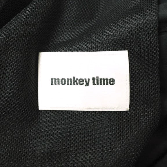 monkey time ST/PE ワイド イージー パンツ ポリエステル