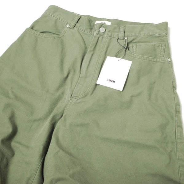 EMAM コットン ツイル バルーン パンツ