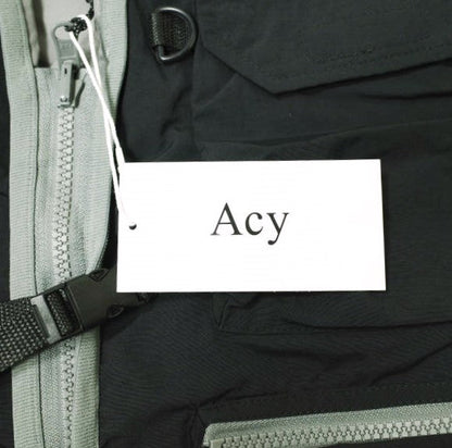 Acy 2WAY ユーティリティ ベスト ナイロン ベスト
