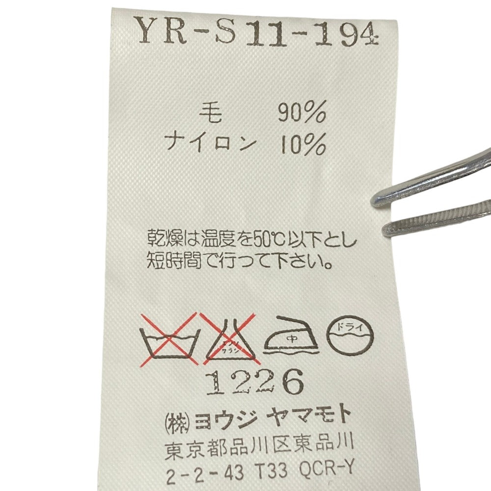 ヨウジヤマモト ウールセットアップ