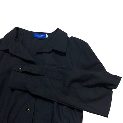 ブルーレーベルクレストブリッジ エアリーツイルロングシャツワンピース