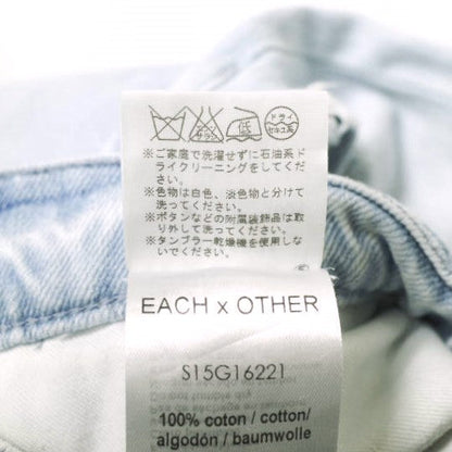 EACH×OTHER S15G16221 コットン ジーンズ