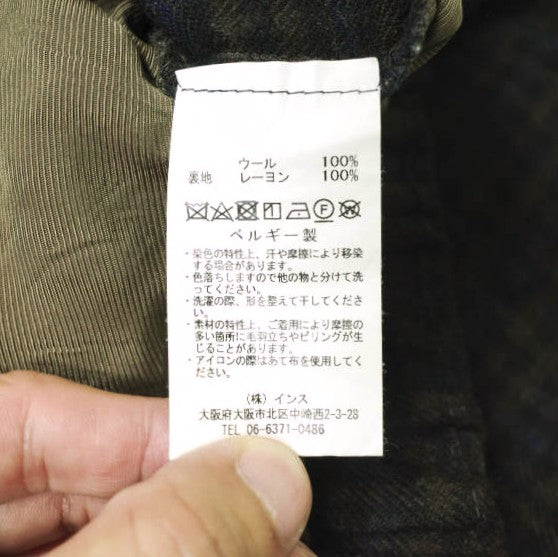 バージスブルック ウールパンツ