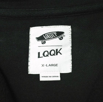 LQQK STUDIO × VANS VAULT クォーター ジップ トップ コットン ブレンド スウェットシャツ (限定)