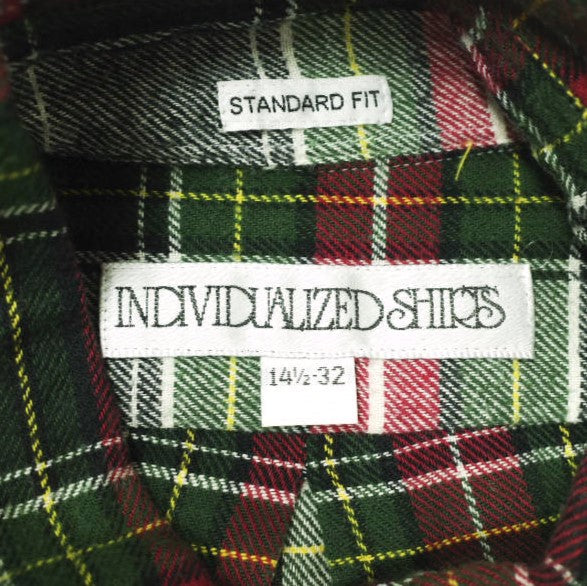 INDIVIDUALIZED SHIRTS マドラス チェック シャツ