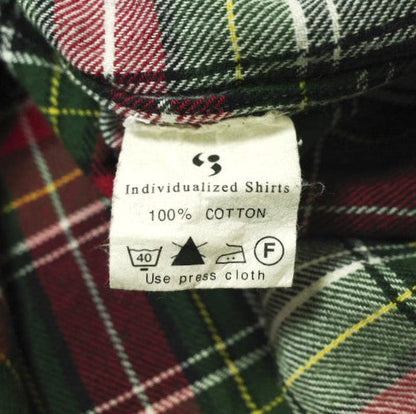 INDIVIDUALIZED SHIRTS マドラス チェック シャツ