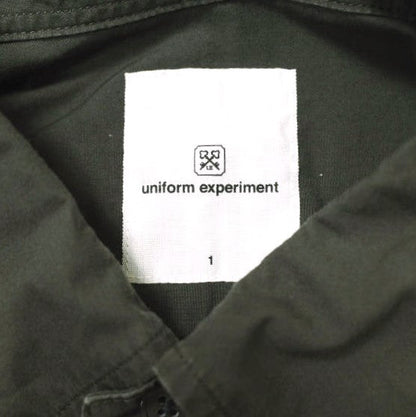 uniform experiment DRIPPING BIG B.D シャツ コットン シャツ