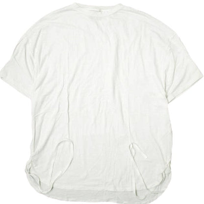 Danke Schon サイド コード オーバーサイズ Tシャツ テンセル コットン トップ