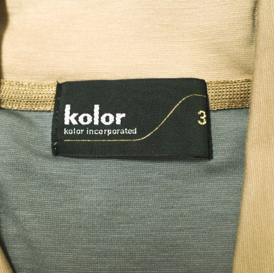 kolor ライト ポンチ ポロ シャツ トップス