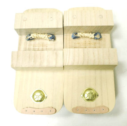 visvim GETA 刺し子 桐 リネン サンダル
