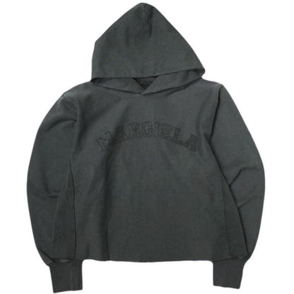 Maison Margiela ロゴ コットン フリース パーカー