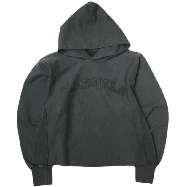Maison Margiela ロゴ コットン フリース パーカー