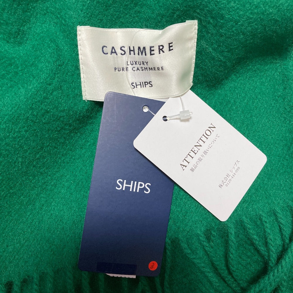 シップス カシミヤマフラー