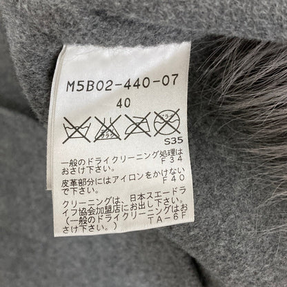 エポカ ムートンドッキングウールコート