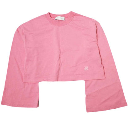 ADAM ET ROPE 24SS ワイドスリーブ クロップド Tシャツ