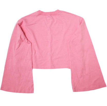 ADAM ET ROPE 24SS ワイドスリーブ クロップド Tシャツ