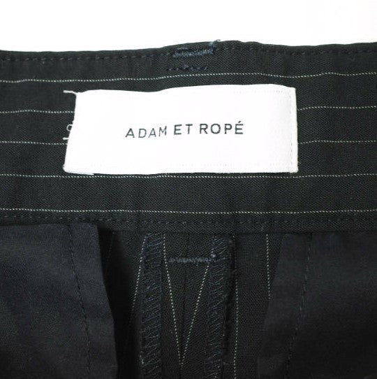 ADAM ET ROPE GAS03060 ストライプ サステナブル パンツ