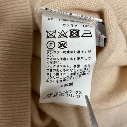 フレームワーク カシミヤニットトップス